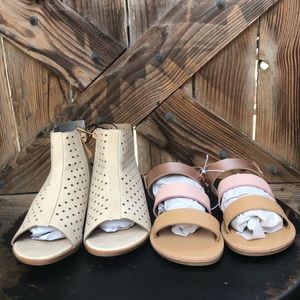 Girls Nicole Miller Sandal Set
